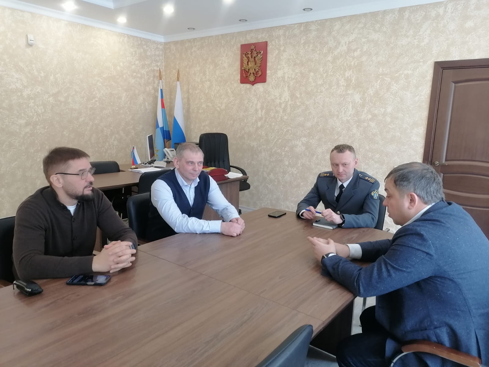 Рабочее совещание заместителя начальника МТУ Ространснадзора с руководителем вагоноремонтного предприятия